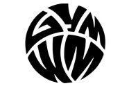 Logo und Schriftzug in einem Kreis Gym WM