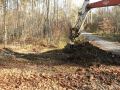 Schaffung von Mulden für die Gelbbauchunke